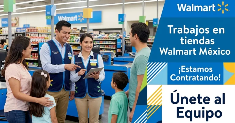 Trabajos en tiendas Walmart México