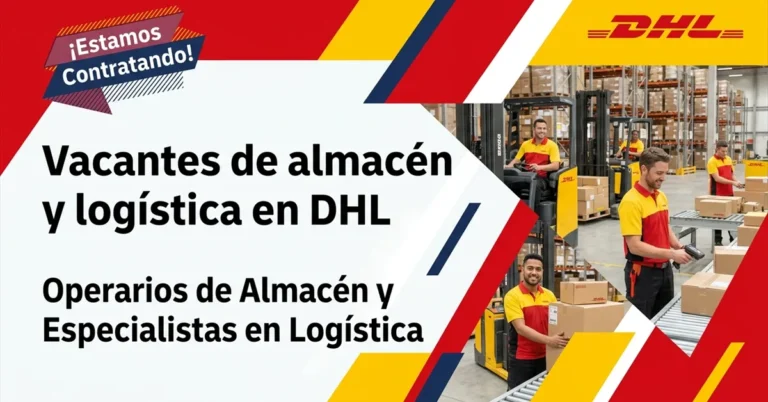 Vacantes de almacén y logística en DHL