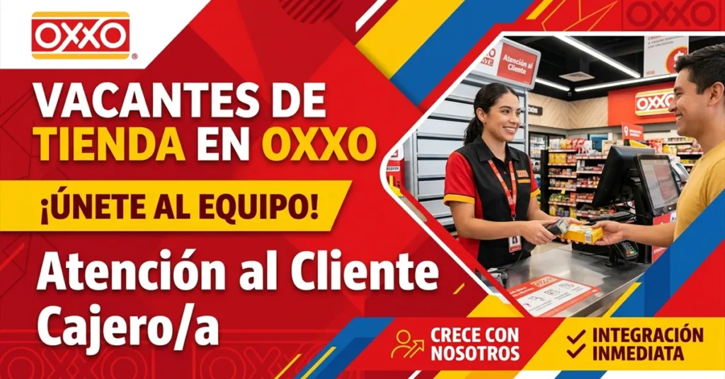 Vacantes de tienda en OXXO